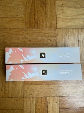 NIB Nespresso Vertuo Limited Maple Pecan 2 Sleeves 20 Pods NEW